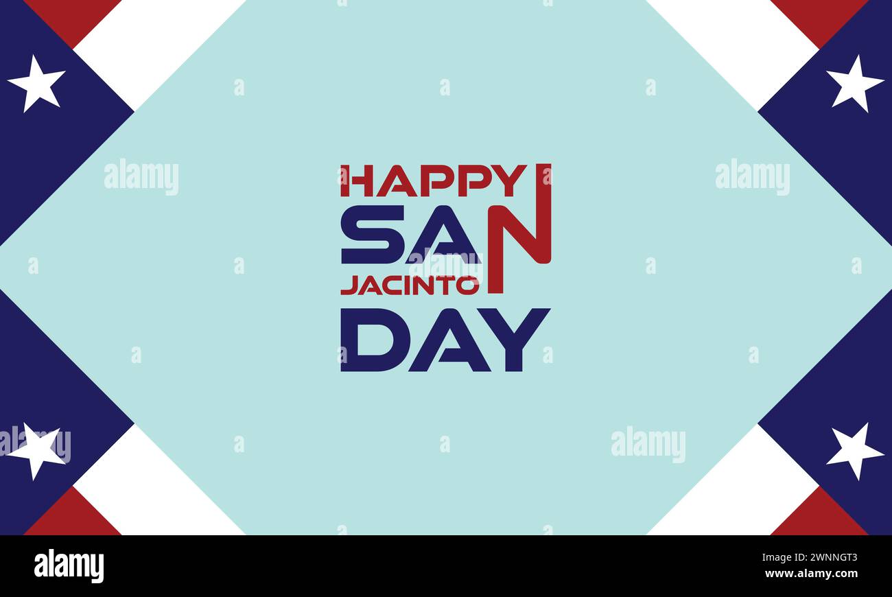 You can download SAN JACINTO Day wallpapers and backgrounds on your smartphone, tablet, or computer. Stock Vector