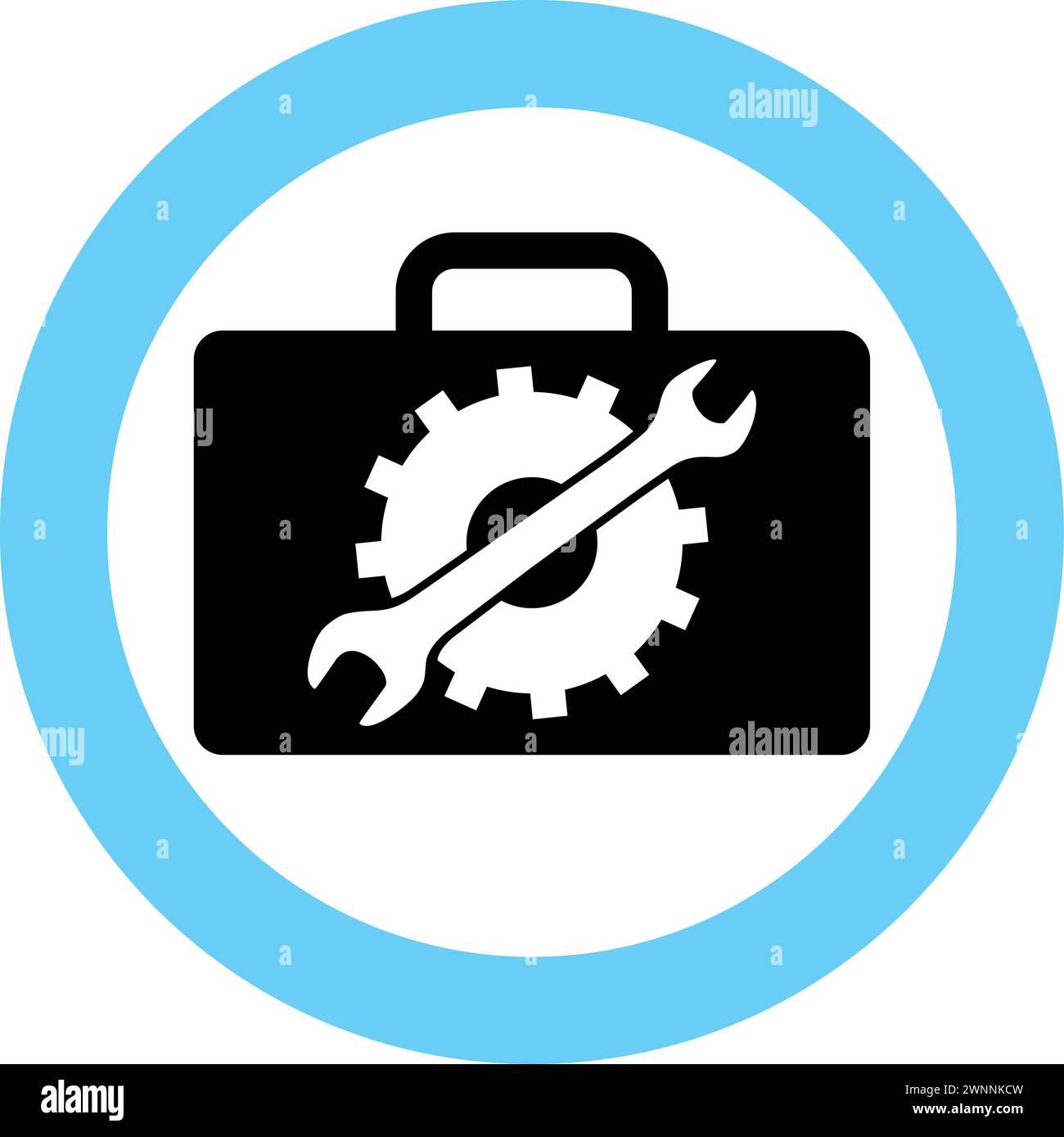 Spanner silhouette hi-res stock photography and images - Alamy