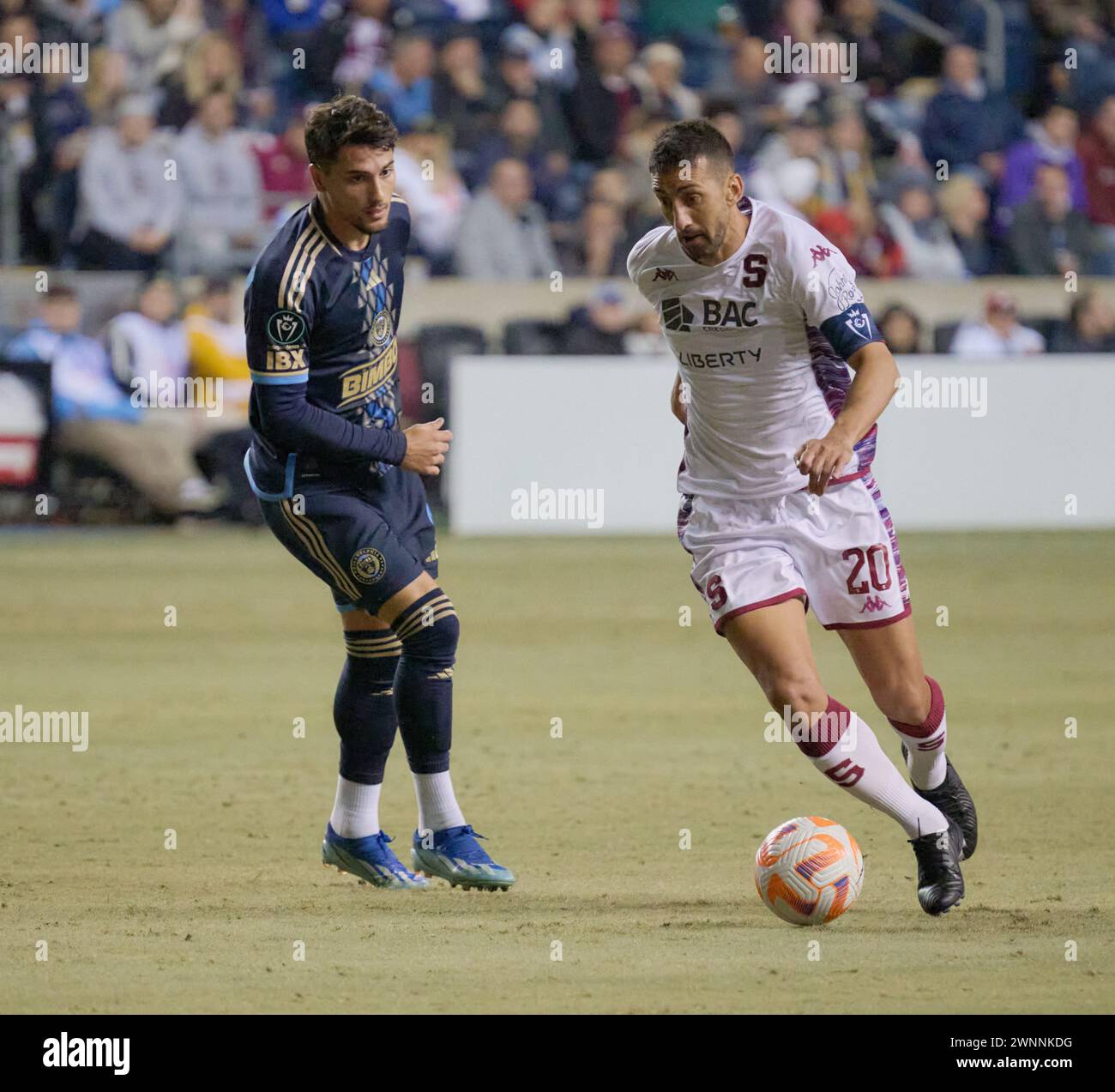 CHESTER, PA, USA FEBRUARY 27, 2024 Concacaf Champions Cup Match