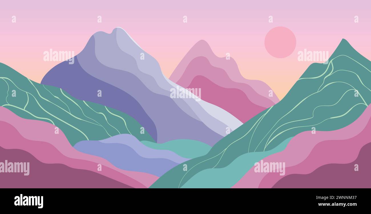 Natural slope Stock Vector Images - Alamy