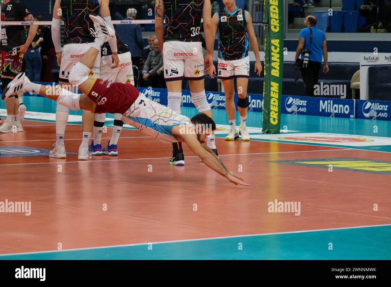Milano, Italy. 03rd Mar, 2024. DAMIANO CATANIA (POWERRVOLLEY MILANO