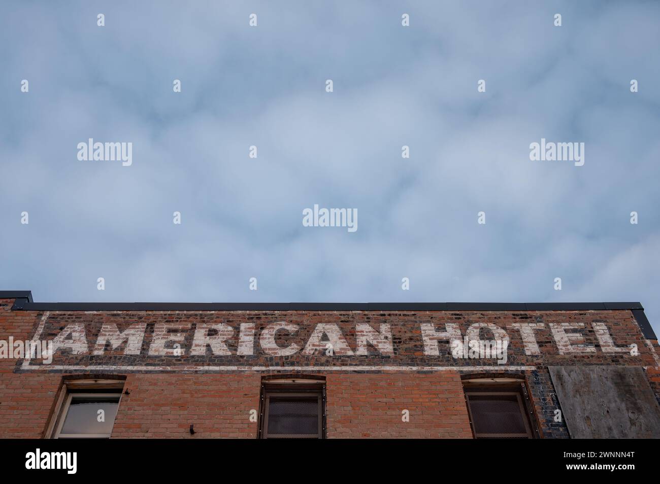 Fort MacLeod, Alberta February 18, 2024 Abandoned historic American