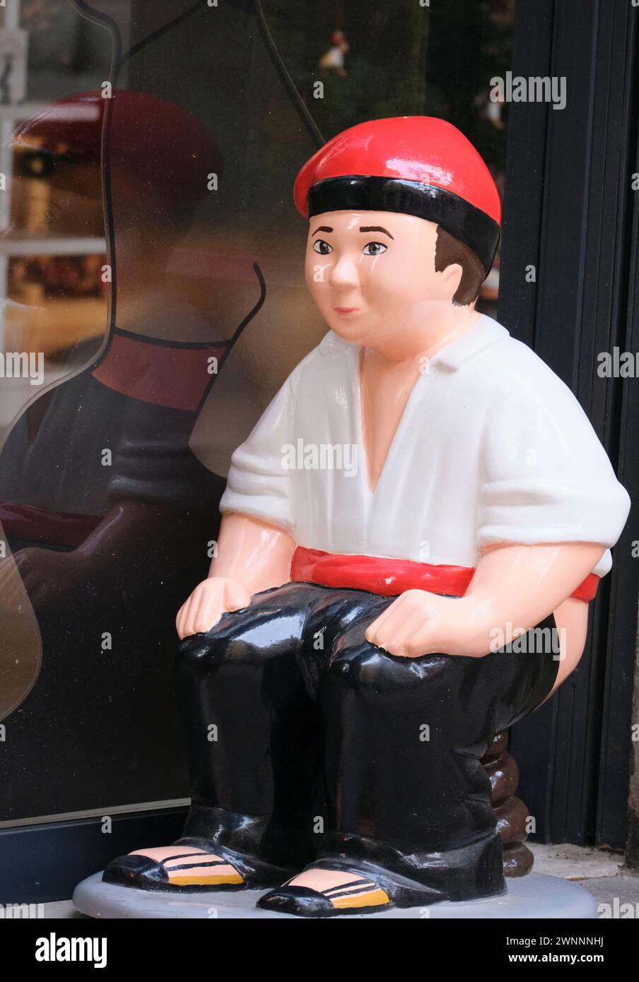 a Pooping Man in the Catalan Nativity Scene,Barcelona Stock Photo Alamy