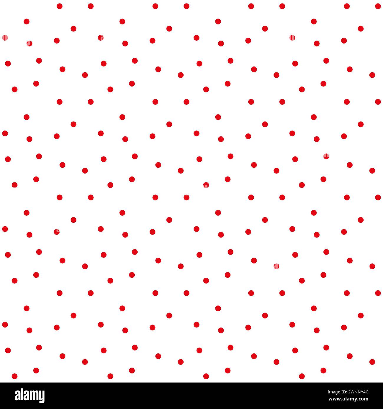 Pattern Seamless Coloring red polka. For your design. Vector Stock