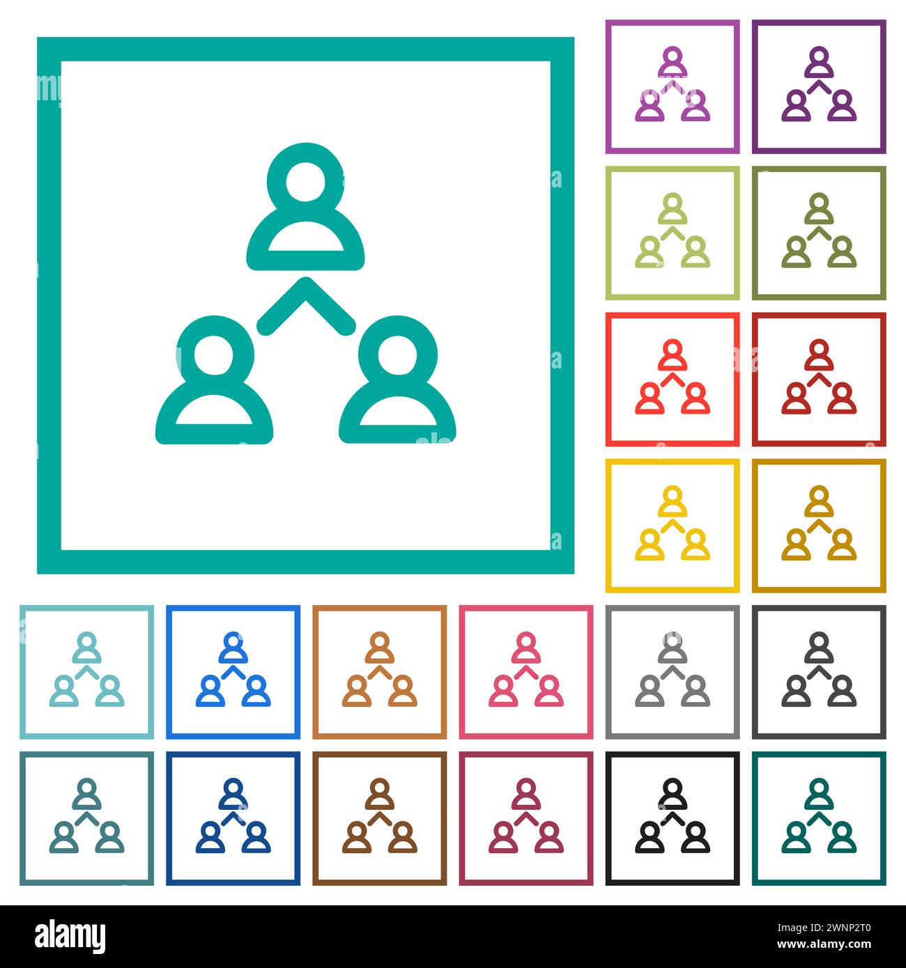 Partners co workers Stock Vector Images - Alamy