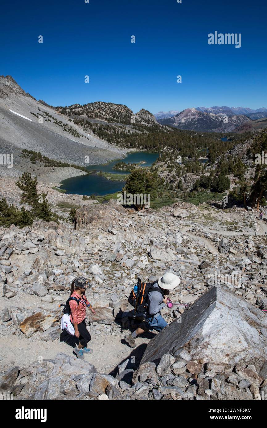 Outdoor adventure in the Mammoth Lakes, region of the Eastern Sierras ...