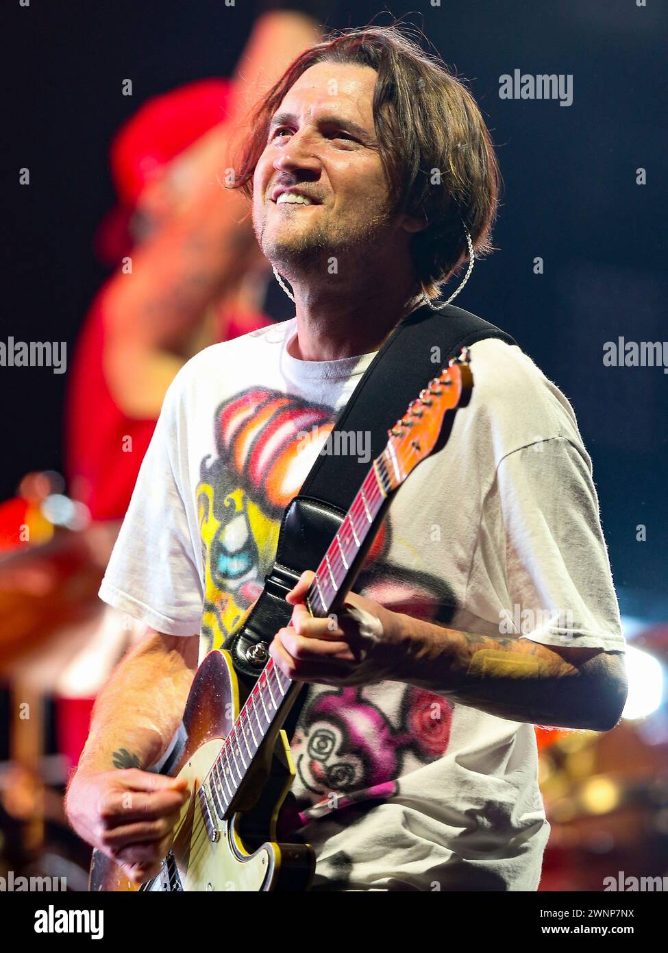 Inglewood, USA. 02nd Mar, 2024. The Red Hot Chili Peppers - John Frusciante performs during KROQ's March Two Re-Do at the KIA Forum on March 2, 2024 in Inglewood, California. Photo: C Victorio/imageSPACE Credit: Imagespace/Alamy Live News Stock Photo