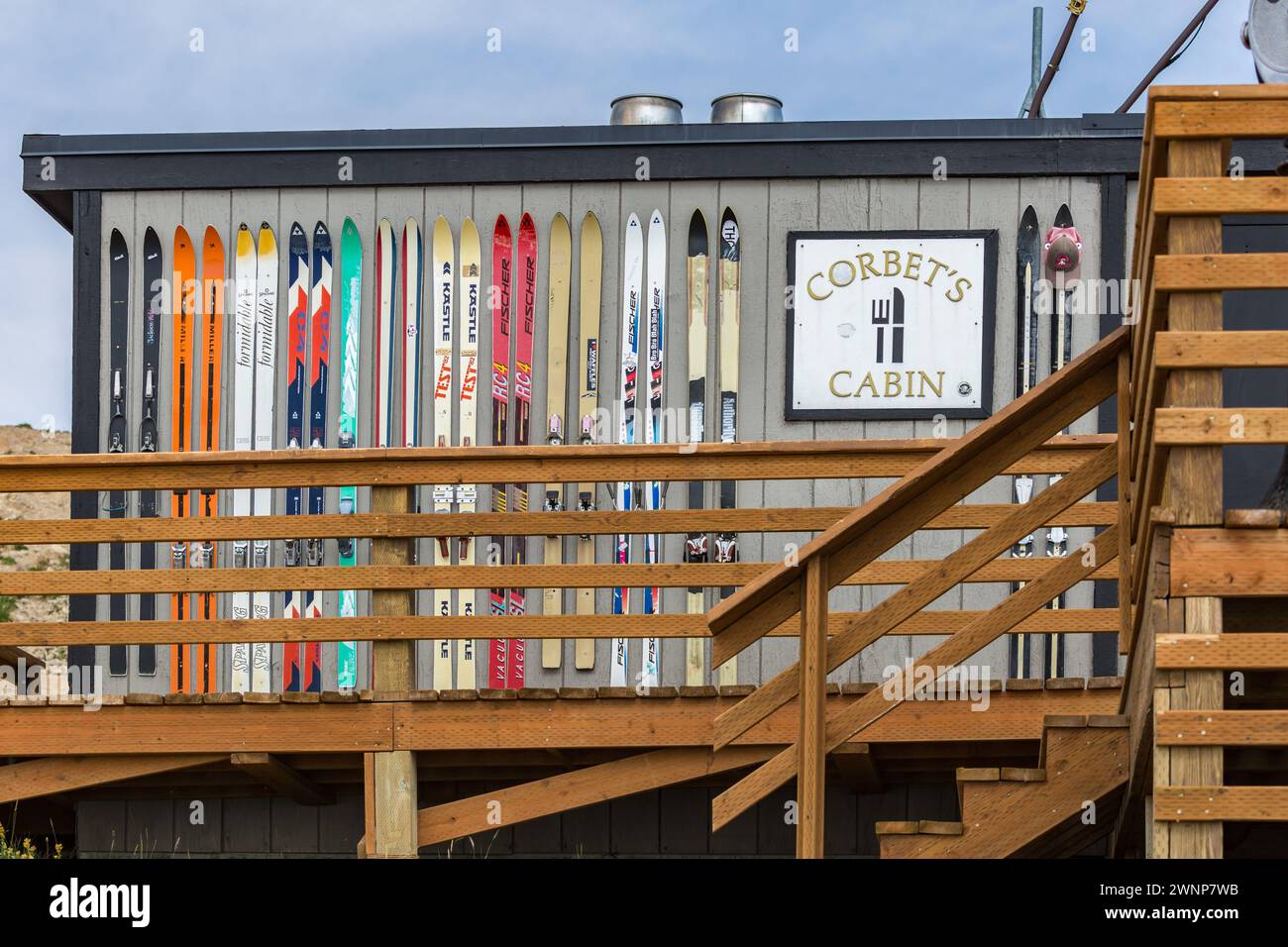 Corbet's Cabin restaurant near the top of the Jackson Hole Aerial Tram