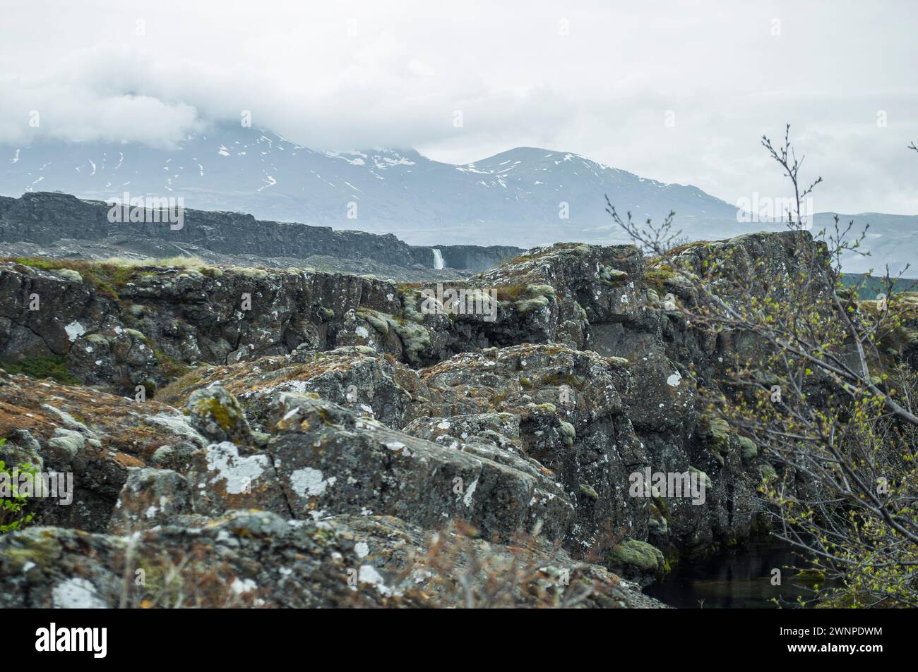 Visible Tectonic plates in Thingvellir National Park- UNESCO World ...