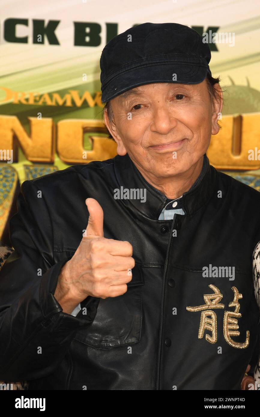 Los Angeles, Ca. 3rd Mar, 2024. James Hong at the world premiere of Kung Fu Panda 4 at the AMC