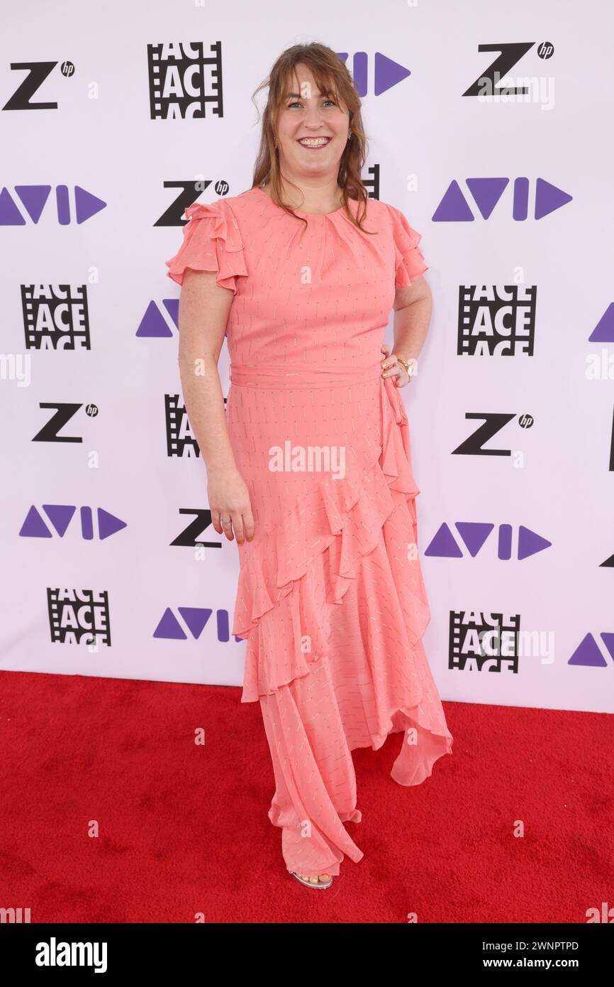 Melissa McCoy attends the 74th Annual ACE Eddie Awards at Royce Hall on March 03, 2024 in Los Angeles, California. Photo: CraSH/imageSPACE Stock Photo