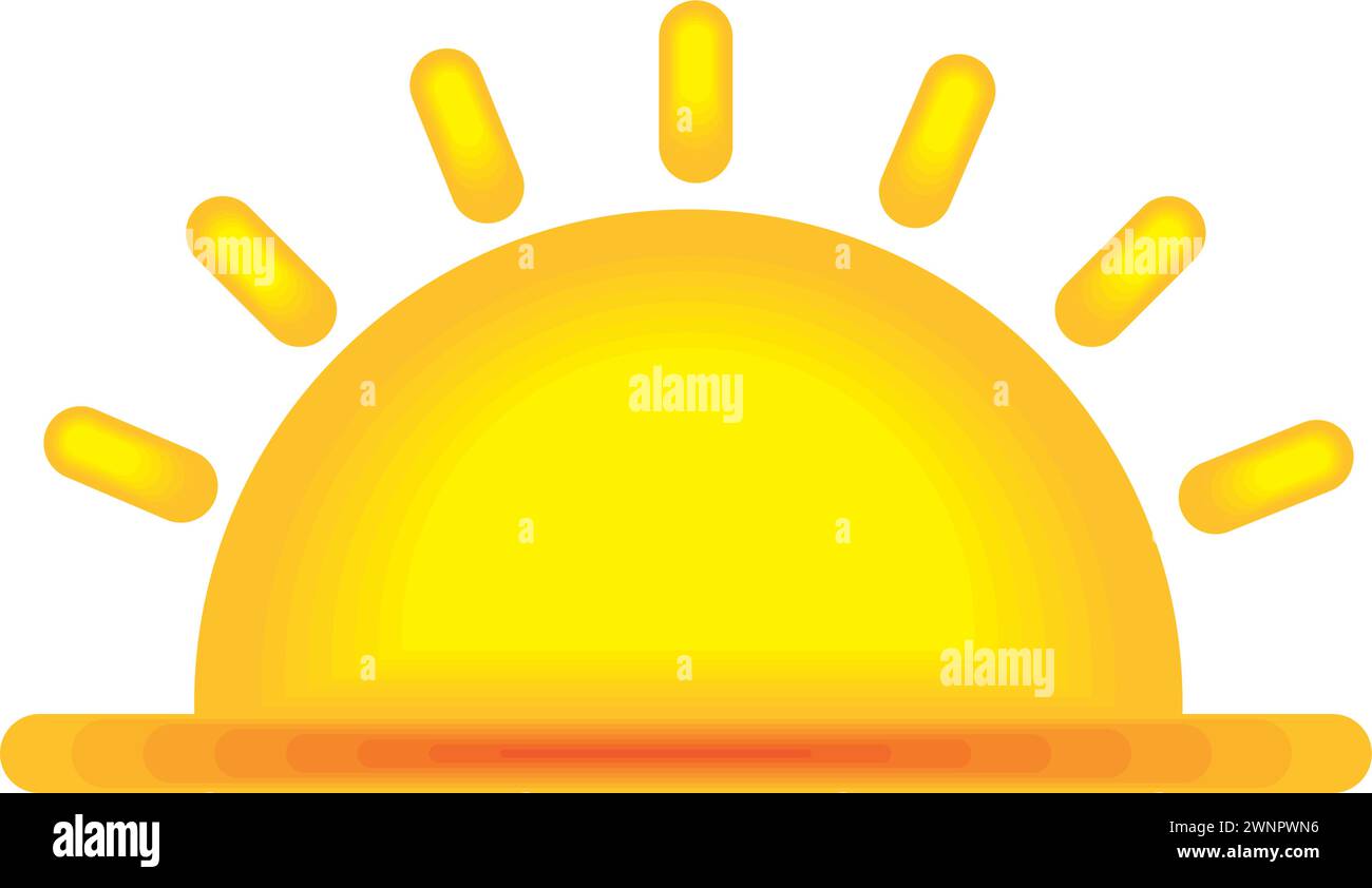 Sun heat sweating Stock Vector Images - Alamy