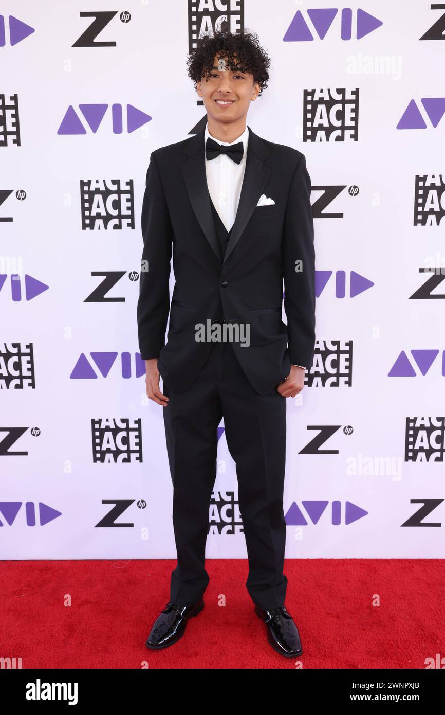 Los Angeles, USA. 03rd Mar, 2024. Isaiah Clarke attends the 74th Annual ...