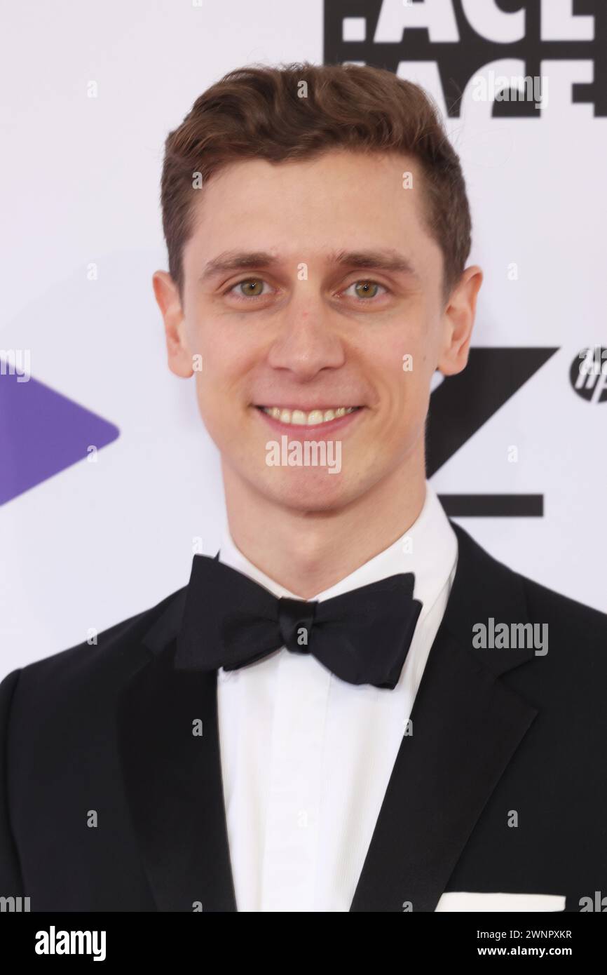 Los Angeles, USA. 03rd Mar, 2024. Jake Hostette attends the 74th Annual ACE Eddie Awards at Royce Hall on March 03, 2024 in Los Angeles, California. Photo: CraSH/imageSPACE/Sipa USA Credit: Sipa USA/Alamy Live News Stock Photo