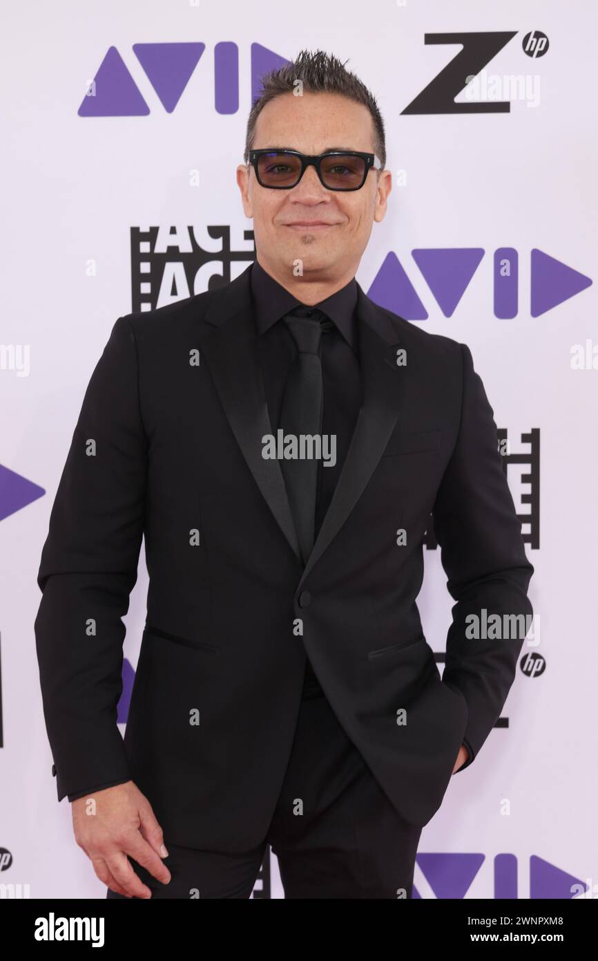 Los Angeles, USA. 03rd Mar, 2024. Neal Acosta attends the 74th Annual ACE Eddie Awards at Royce Hall on March 03, 2024 in Los Angeles, California. Photo: CraSH/imageSPACE/Sipa USA Credit: Sipa USA/Alamy Live News Stock Photo