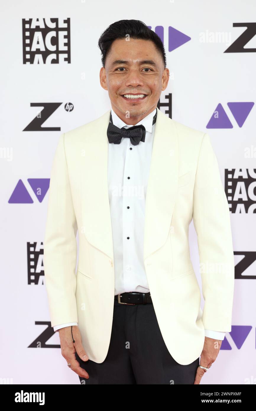 Los Angeles, USA. 03rd Mar, 2024. Ben Bulatao attends the 74th Annual ACE Eddie Awards at Royce Hall on March 03, 2024 in Los Angeles, California. Photo: CraSH/imageSPACE/Sipa USA Credit: Sipa USA/Alamy Live News Stock Photo