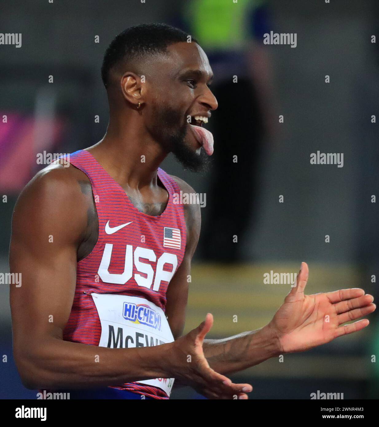 Glasgow, Britain. 3rd Mar, 2024. Shelby Mcewen of the United States