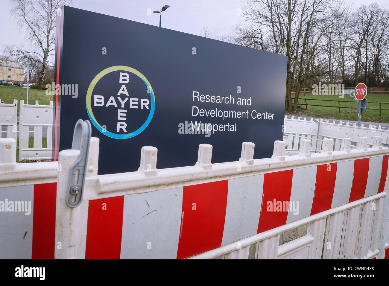 02.03.2024, Bayer AG, Die Bayer AG befindet sich im Umbau. Blick auf