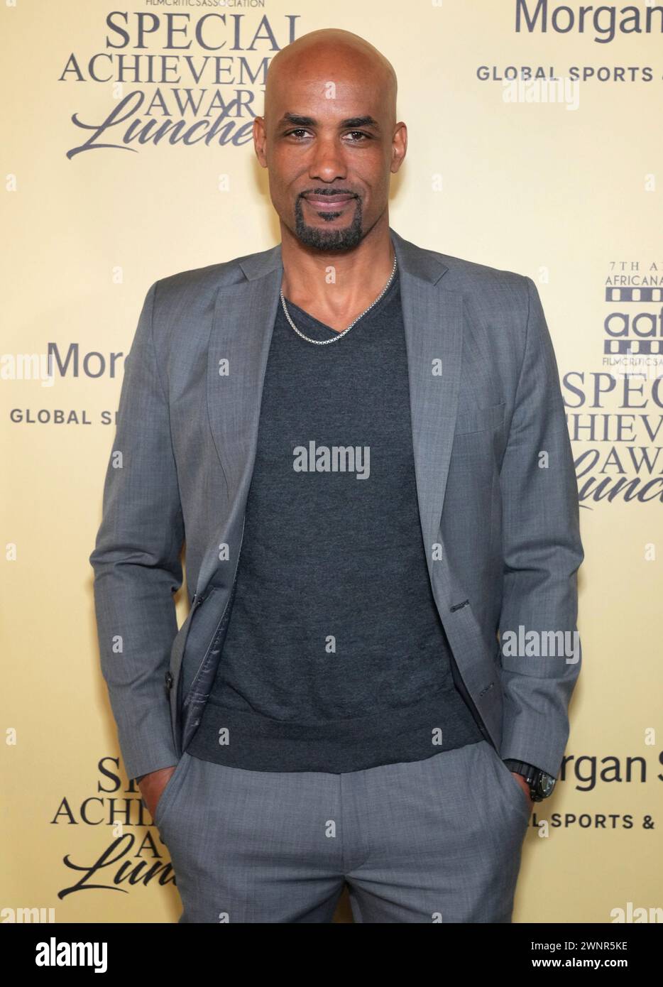 Boris Kodjoe attends the AAFCA Special Achievement Awards luncheon on