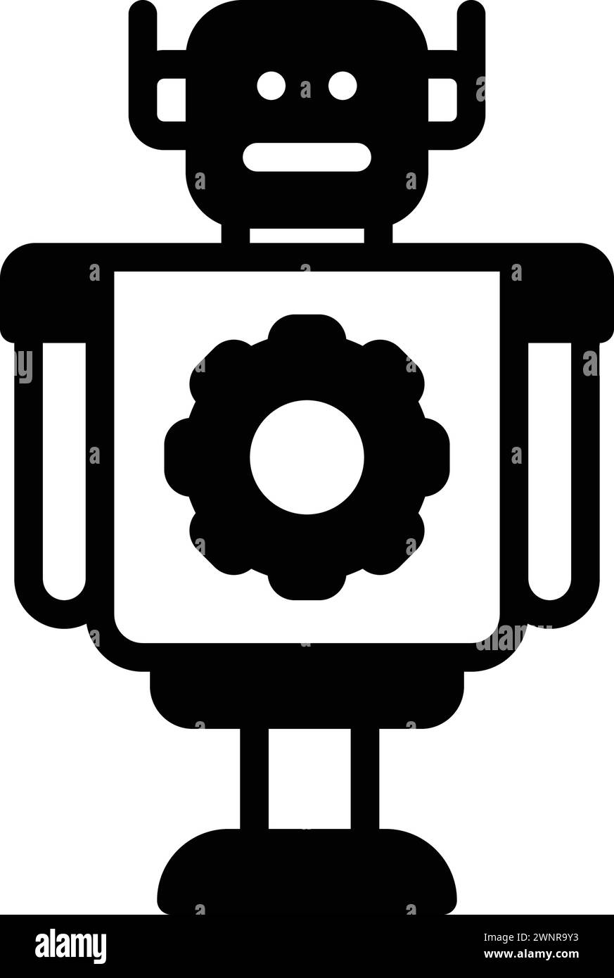 Icon for automatic,electric Stock Vector