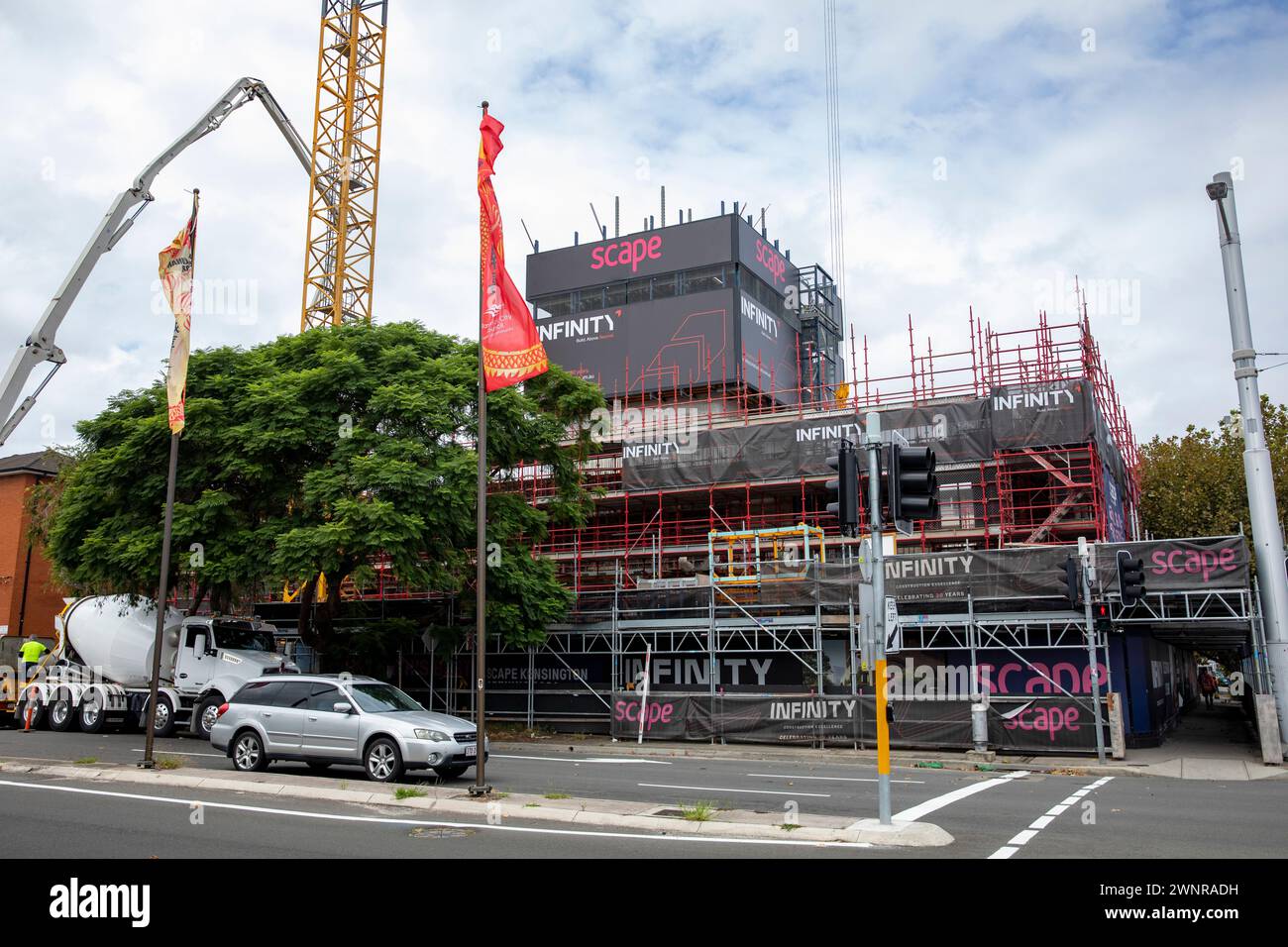 University housing student accommodation being built by Scape in ...