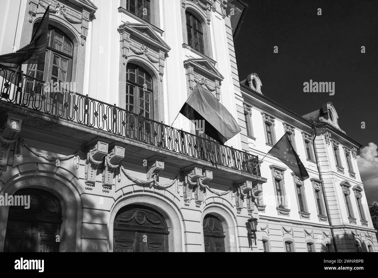 Rennaisance architecture Black and White Stock Photos & Images - Alamy