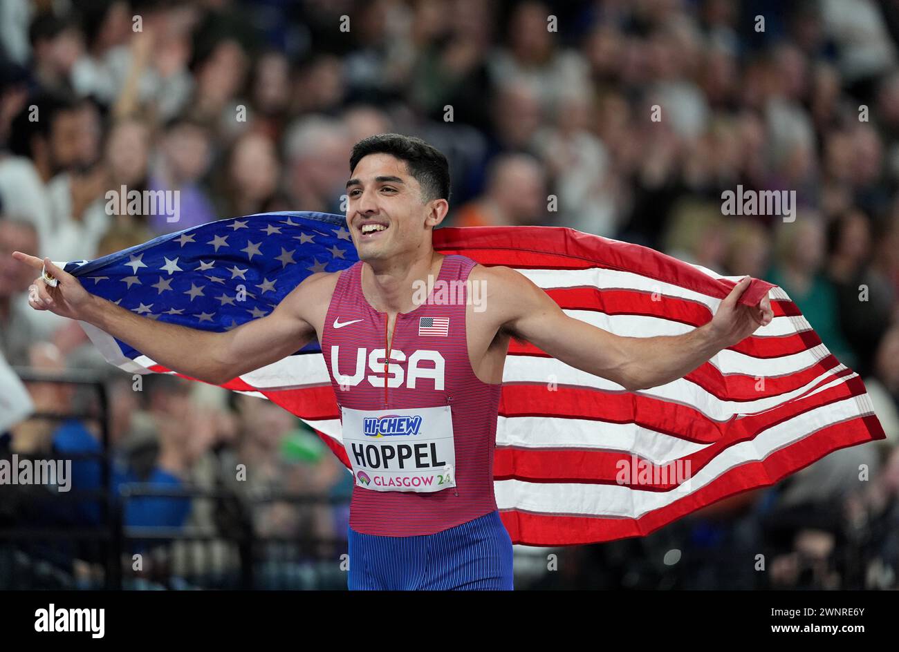 World athletics indoor championships 2024 hires stock photography and