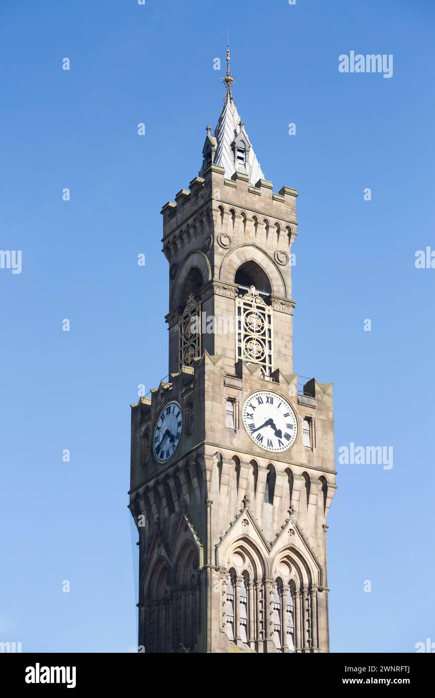 Town hall clock tower hi-res stock photography and images - Alamy