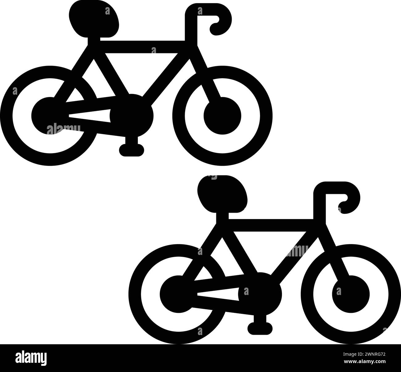 Exercise cycles Stock Vector Images - Alamy