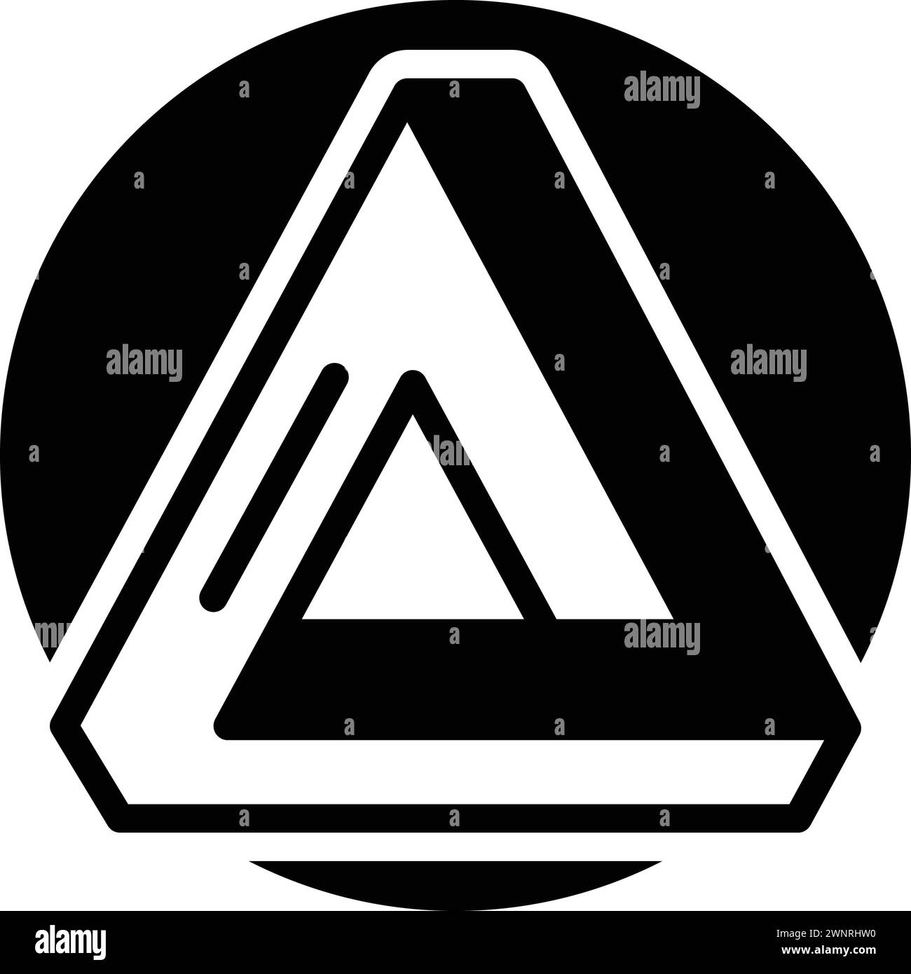 Delta shape Black and White Stock Photos & Images - Alamy