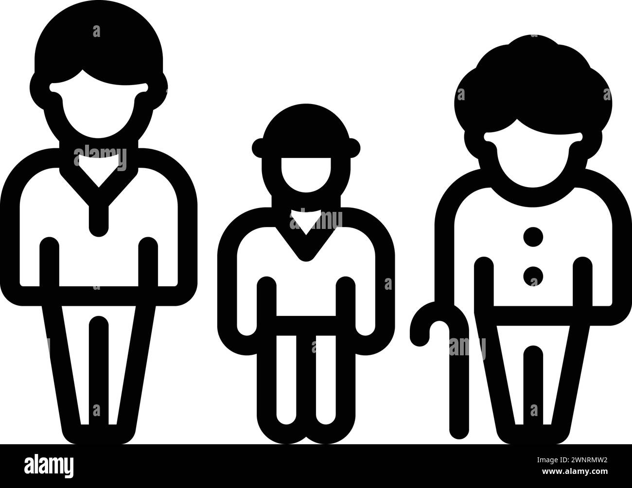 Icon for generation Stock Vector Image & Art - Alamy