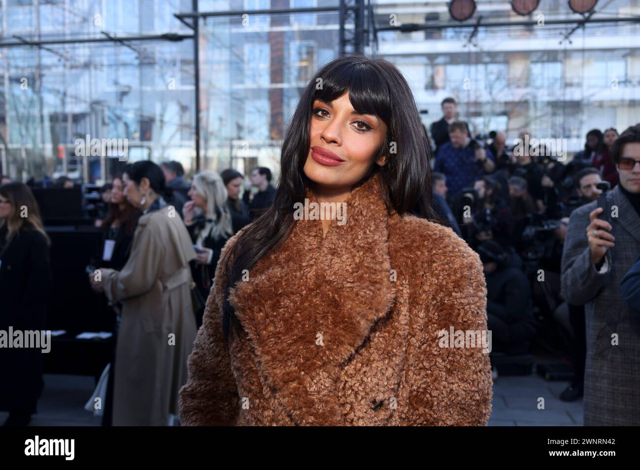 Jameela Jamil attends the Stella McCartney Fall/Winter 20242025 readytowear collection