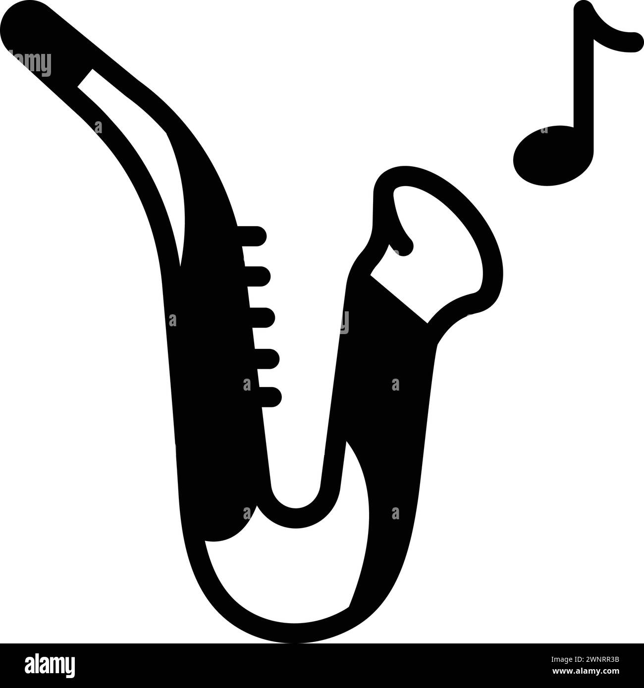 Icon for instrumental,auxiliary Stock Vector