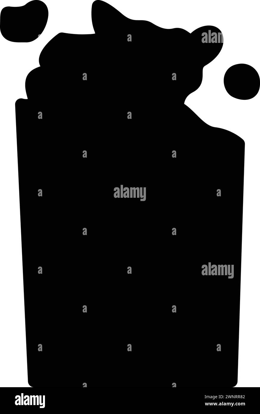 Darwin vector map hi-res stock photography and images - Alamy