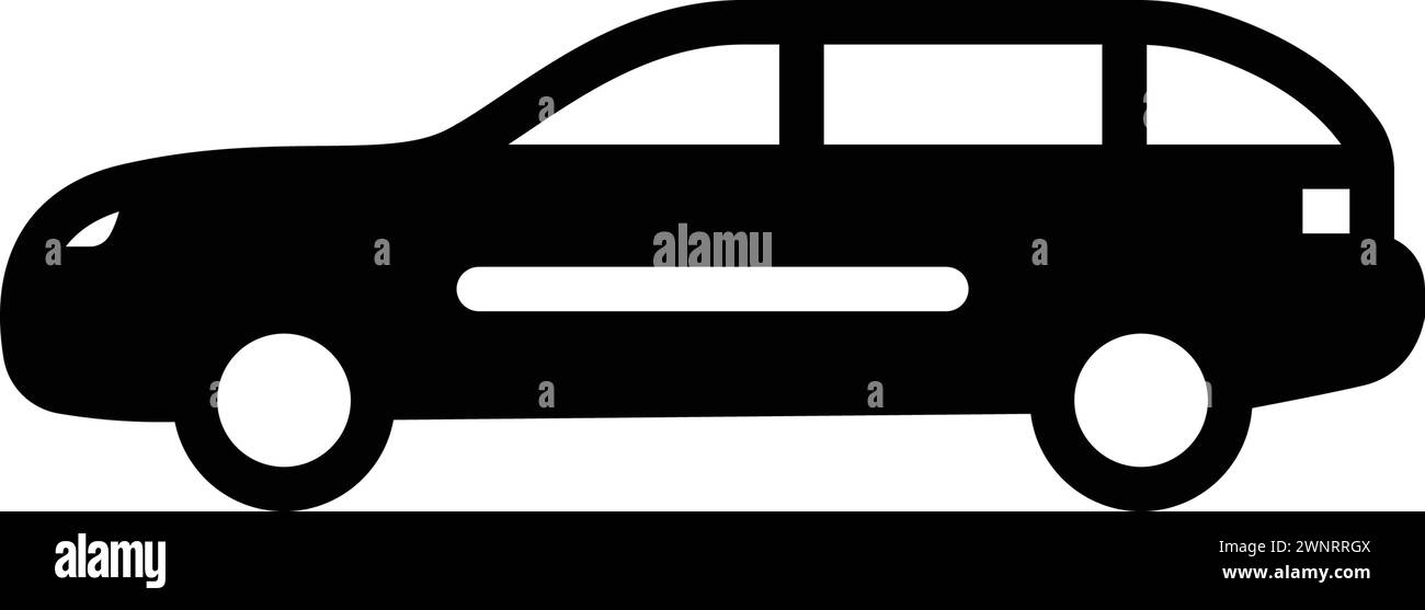Icon for car,limo Stock Vector