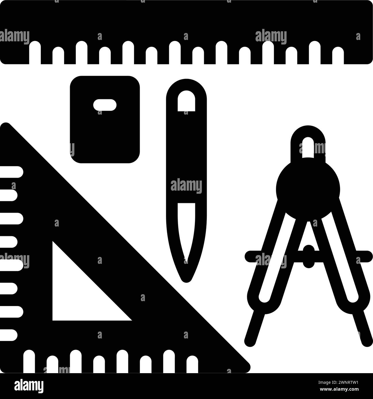 Icon for geometry,compasses Stock Vector Image & Art - Alamy