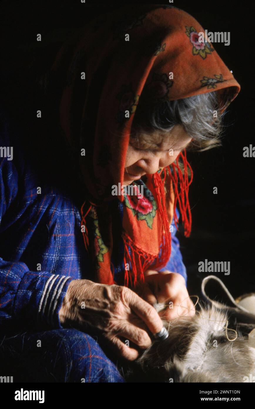 Woman from siberia hi-res stock photography and images - Alamy