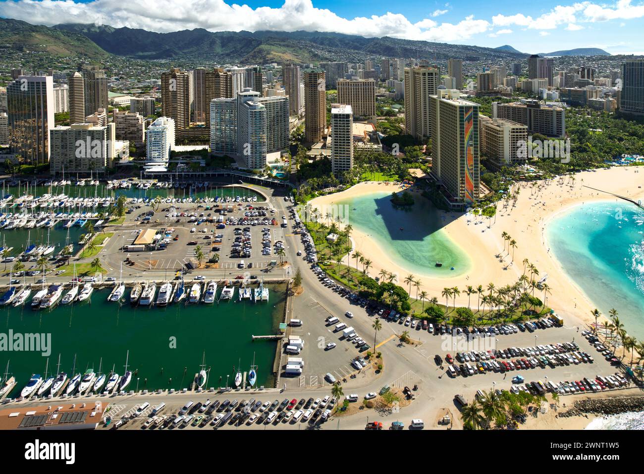 Hawaiian village resort hi-res stock photography and images - Alamy