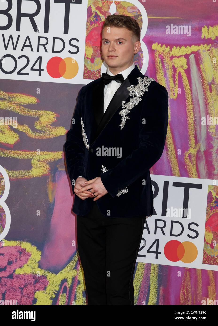 London, UK. 02nd Mar, 2024. Max Balegde attends the BRIT Awards 2024 at the O2 London in Greenwich, London. Credit: SOPA Images Limited/Alamy Live News Stock Photo