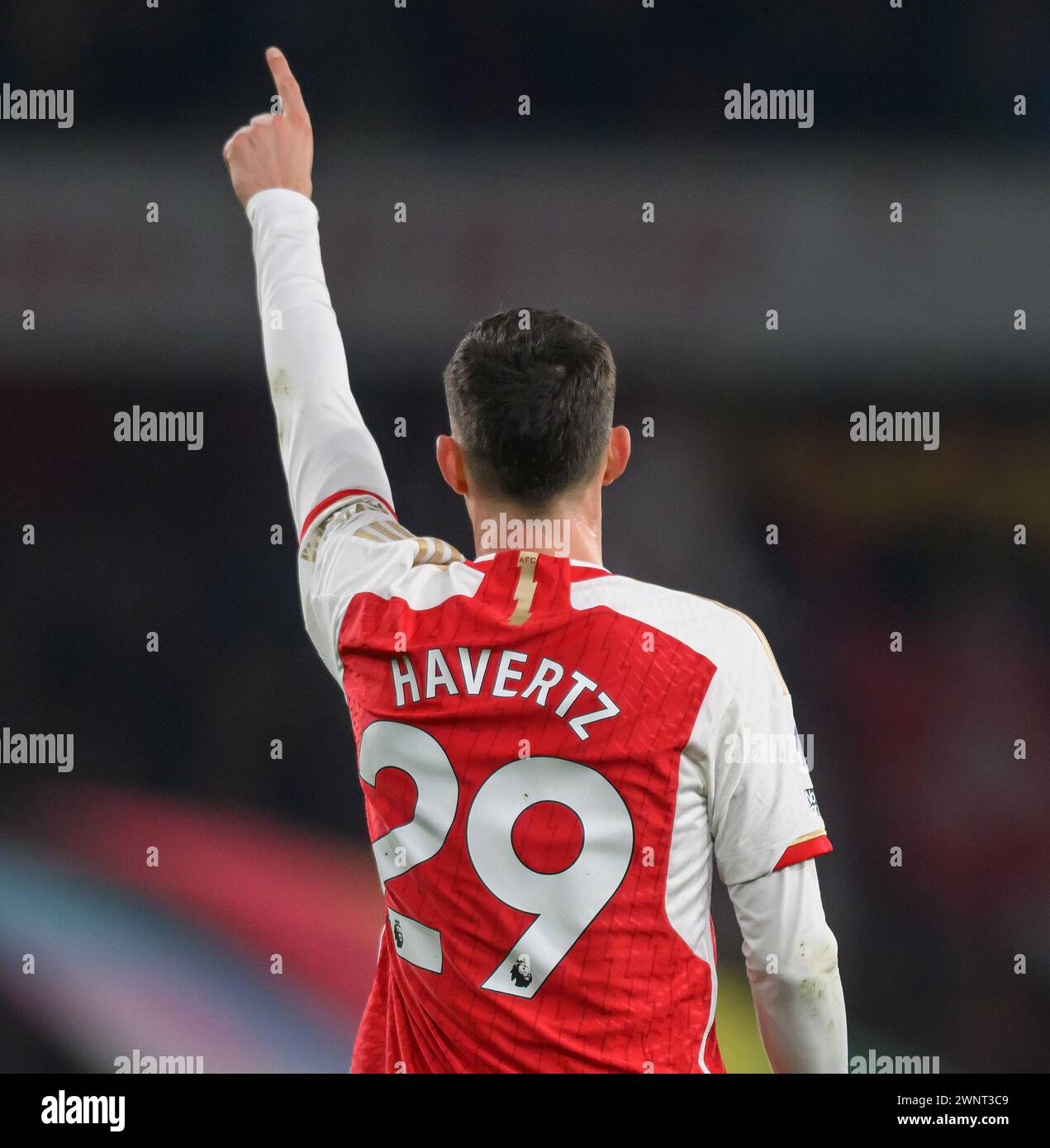 London UK 25th Feb 2024 Arsenal V Newcastle United Premier 