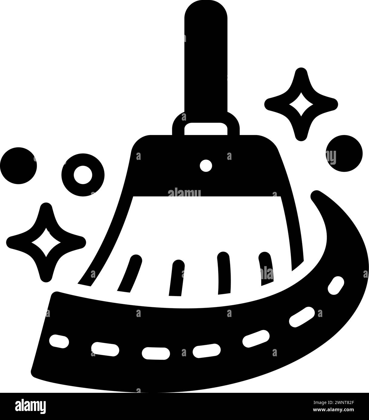 Icon for cleaner,swabber Stock Vector