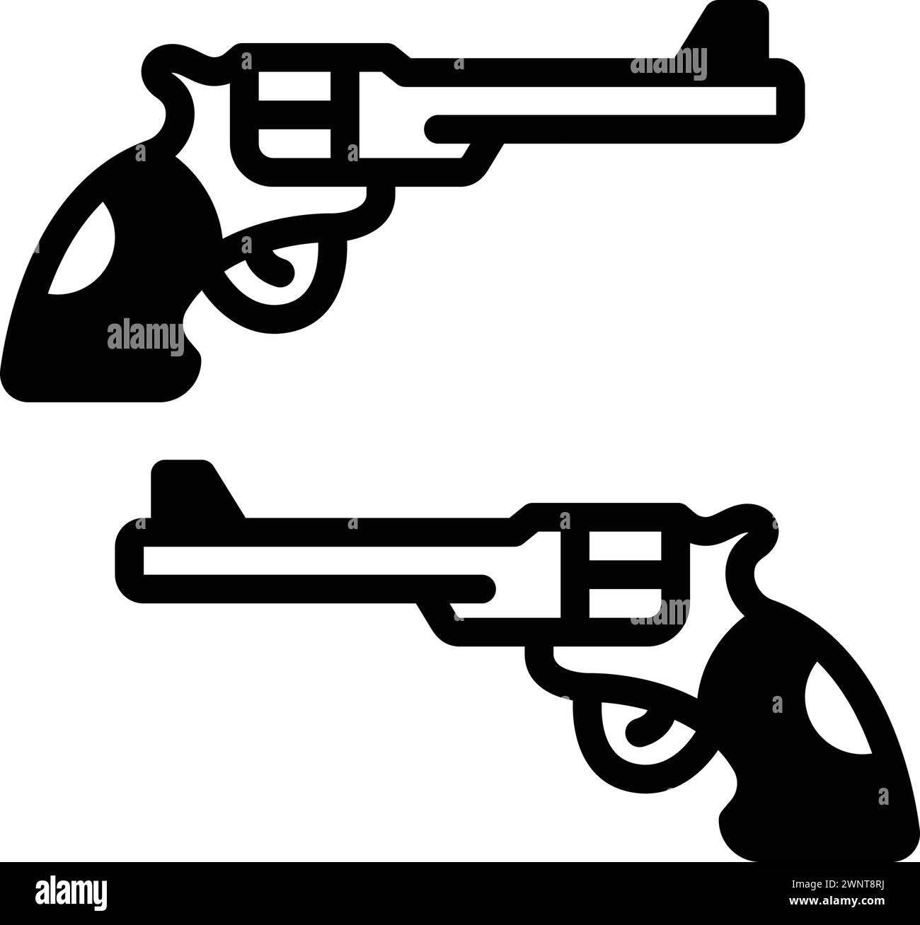 Icon for guns,musket Stock Vector