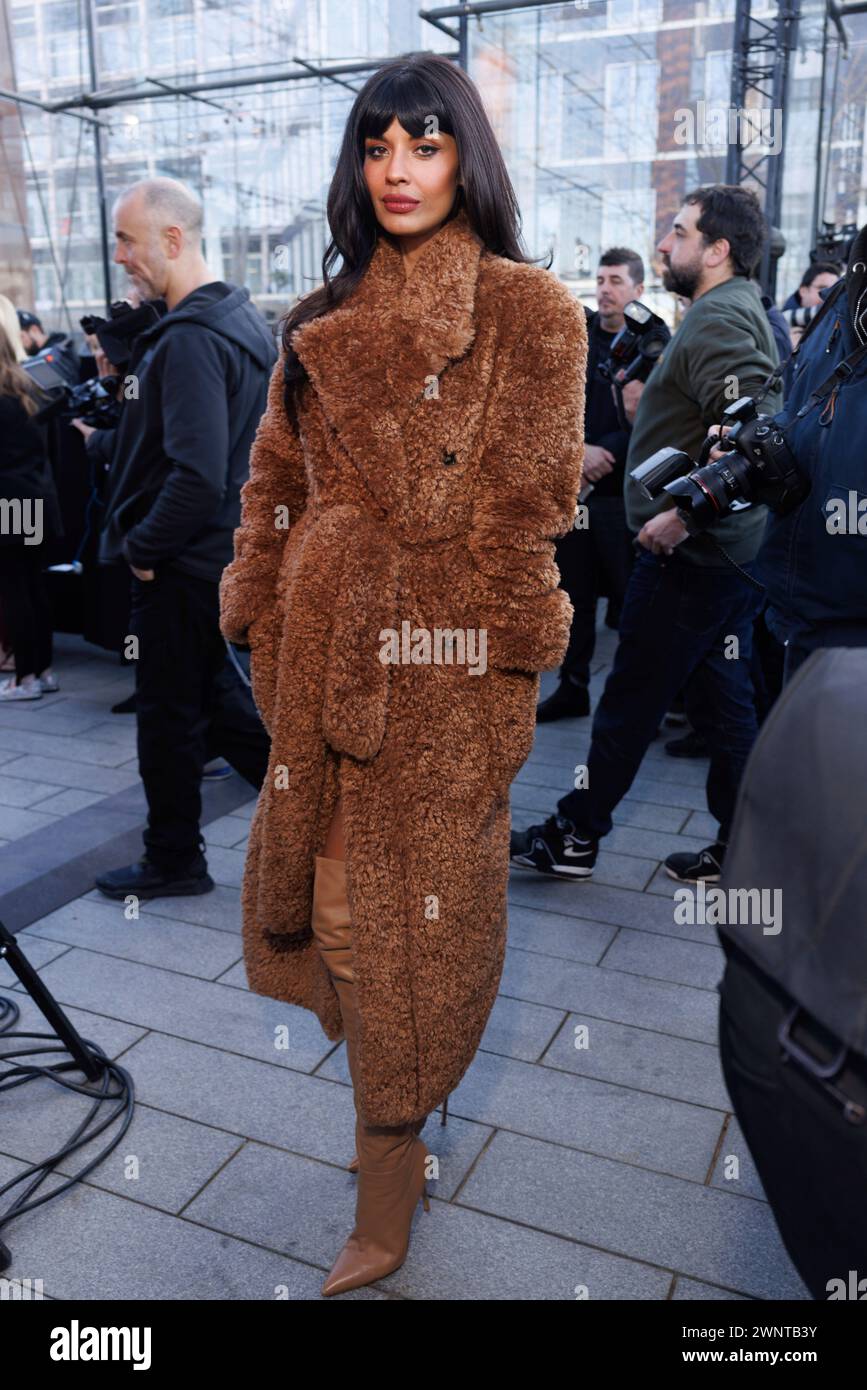 Jameela Jamil attends the Stella McCartney Fall/Winter 20242025 ready