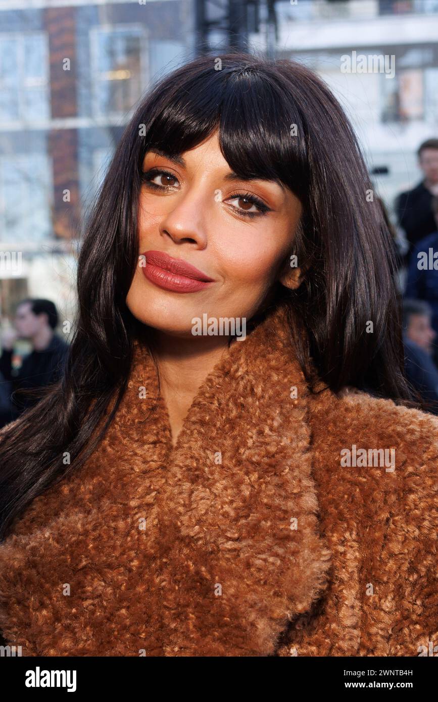 Jameela Jamil attends the Stella McCartney Fall/Winter 20242025 ready