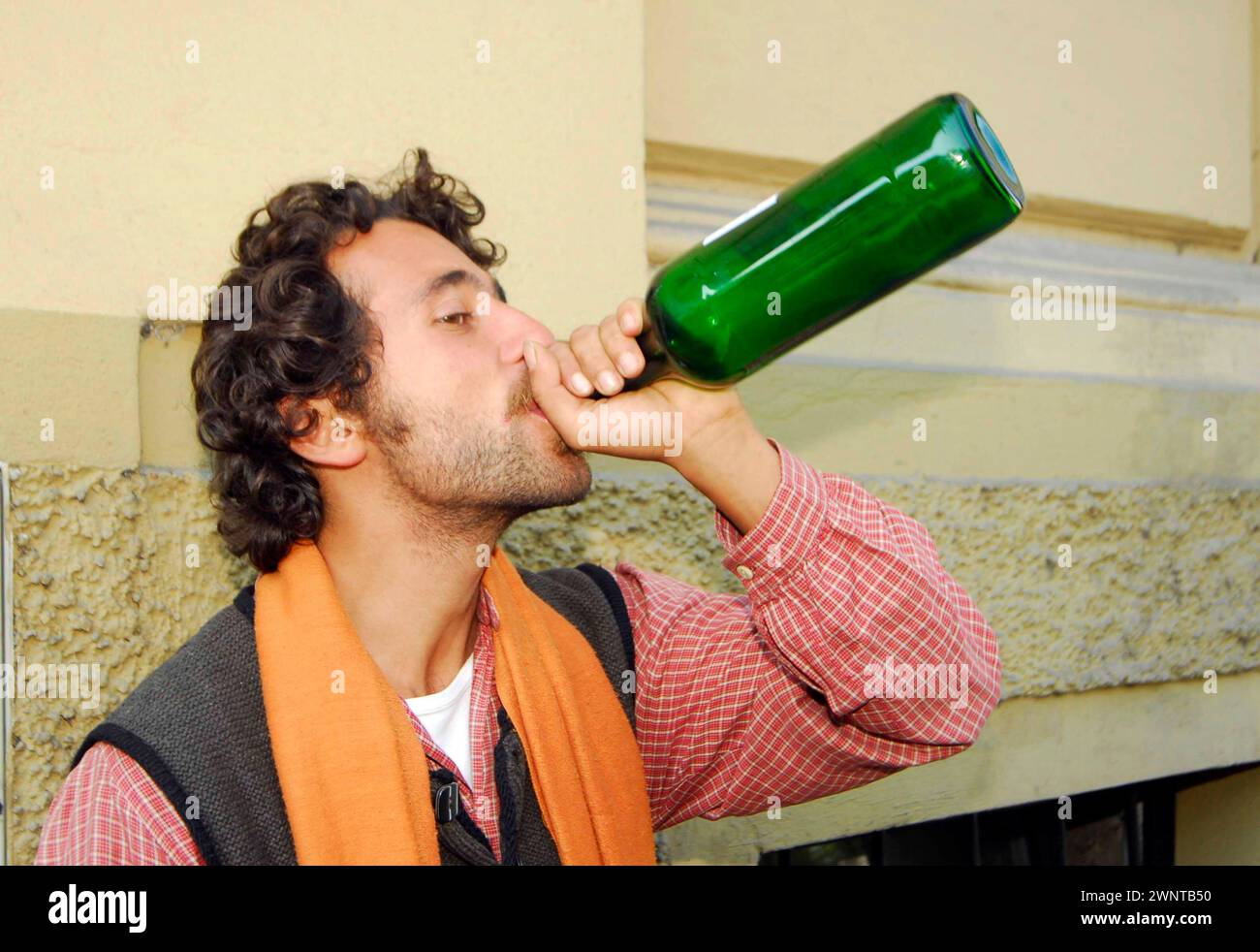 a symbol for alcoholism and drinking problem, alcohol and drug abuse symbol for alcoholism and drinking problem Stock Photo