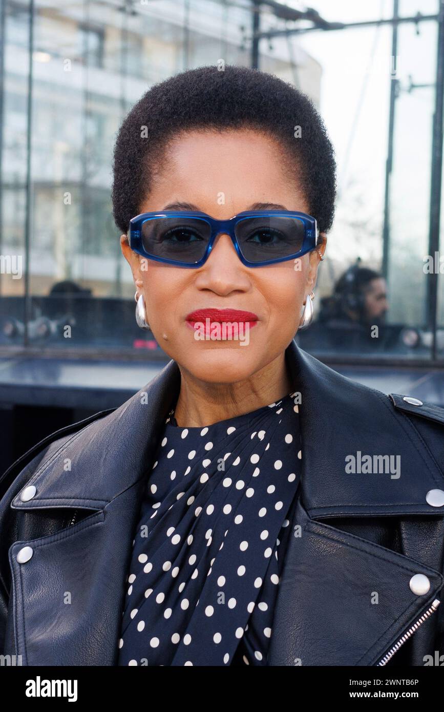 Tamu McPherson attends the Stella McCartney Fall/Winter 20242025 ready