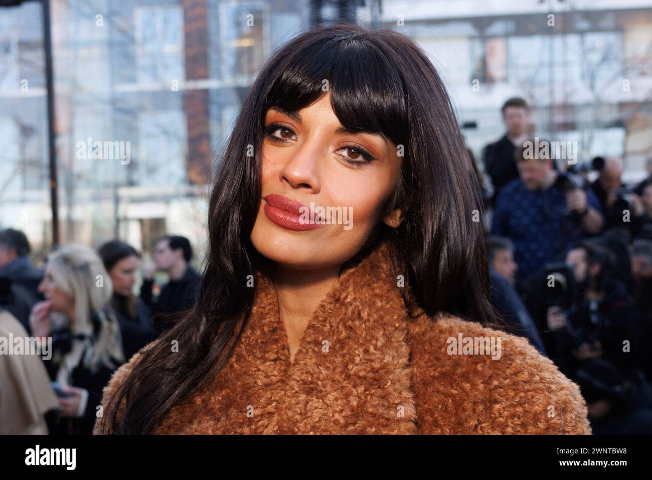 Jameela Jamil attends the Stella McCartney Fall/Winter 20242025 ready