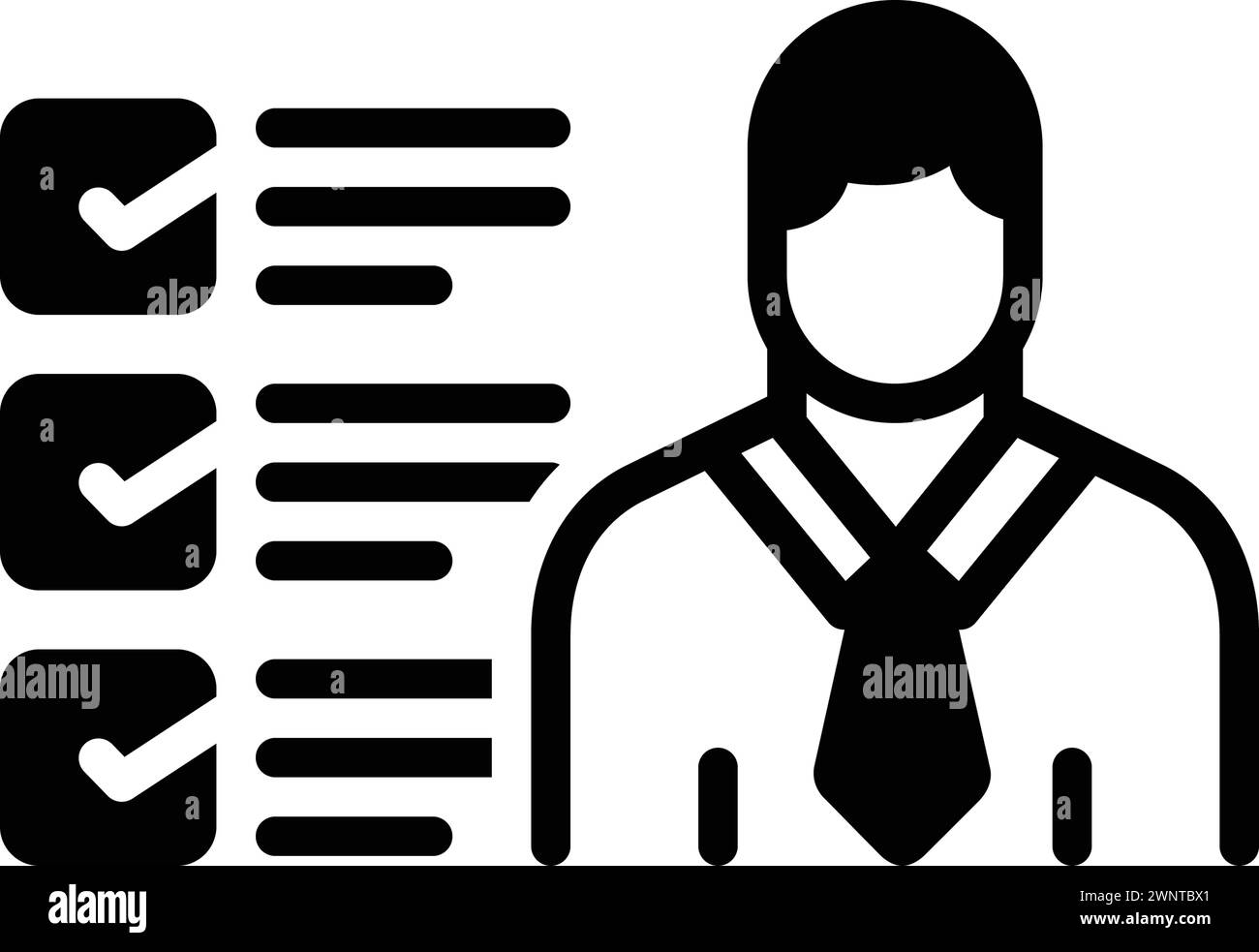 Icon for role,managerial Stock Vector Image & Art - Alamy