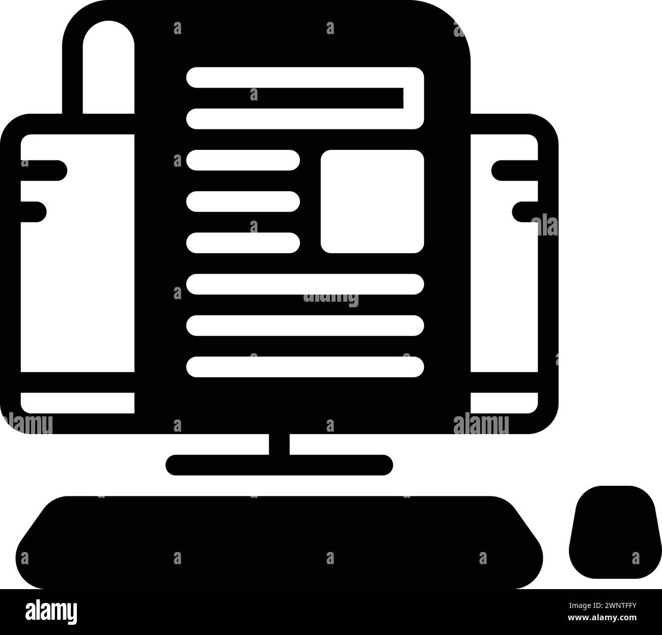 Icon for curriculum,program Stock Vector Image & Art - Alamy