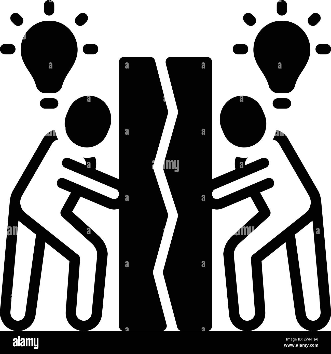 Icon for solving,crack Stock Vector Image & Art - Alamy